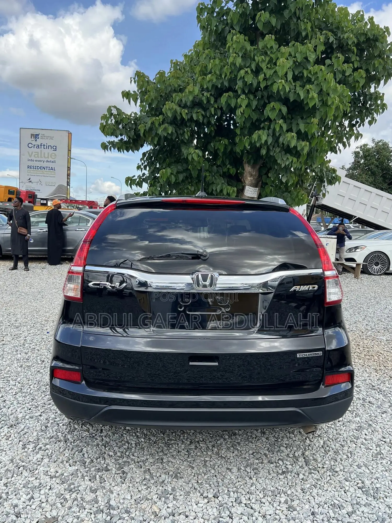 Honda CR-V Touring 4dr SUV AWD (1.5L 4cyl CVT) 2017 Black