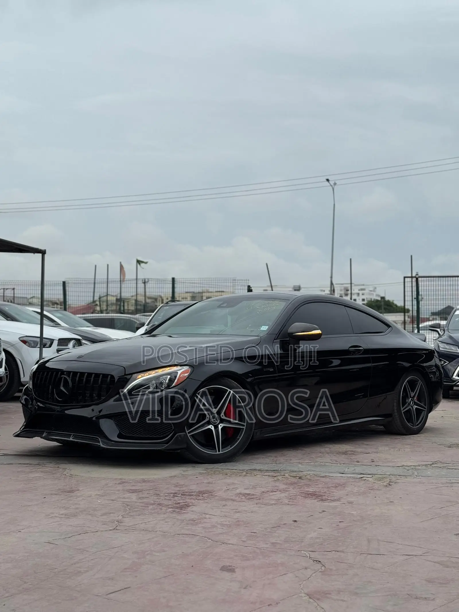 Mercedes-Benz C43 4Matic Coupe AWD (3.0L V6 9AM) 2017 Black