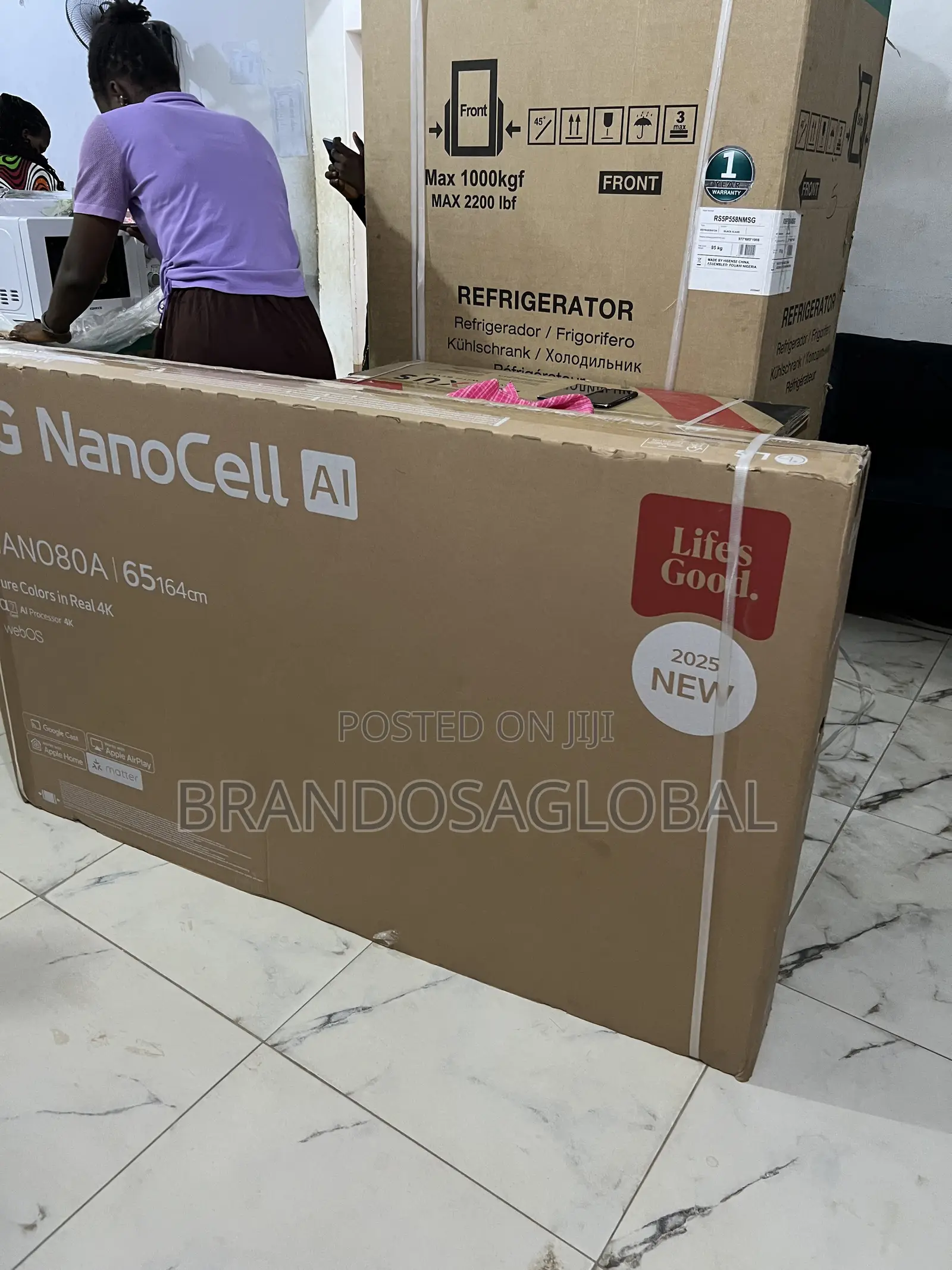 Authentic Lg Nanocell 65” Tv – Ultra Hd