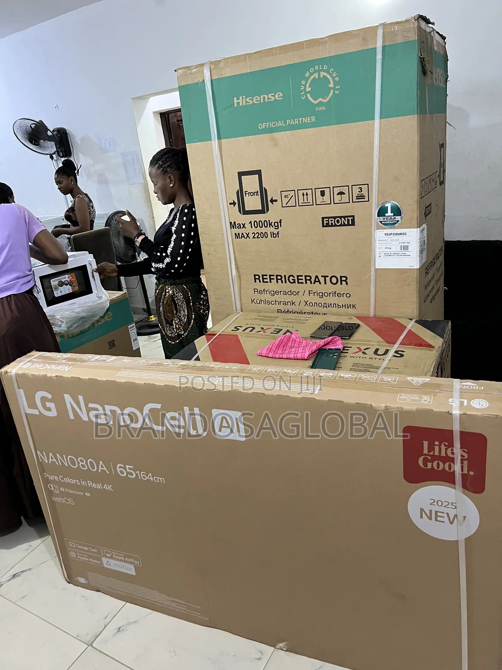 65” Lg Nanocell Display Tv – Brand New Condition