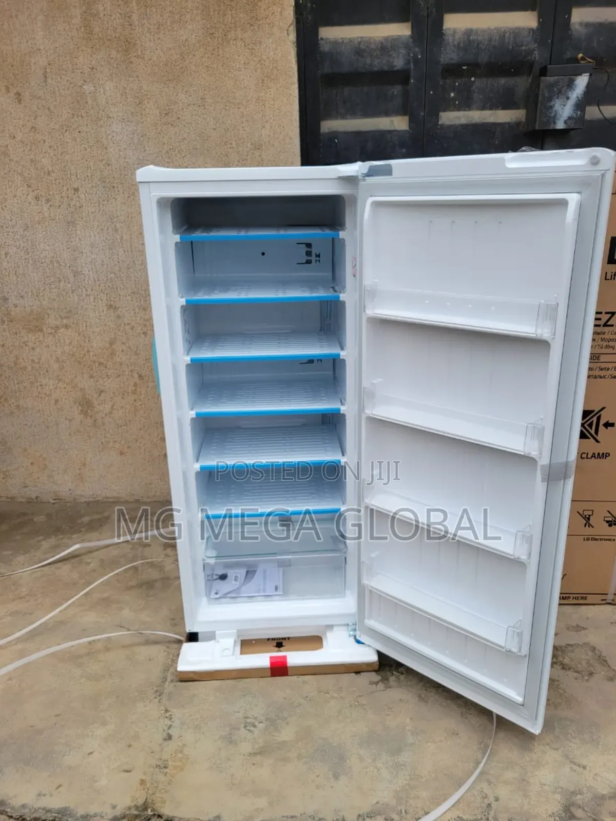 Lg 304 White Vertical Freezer