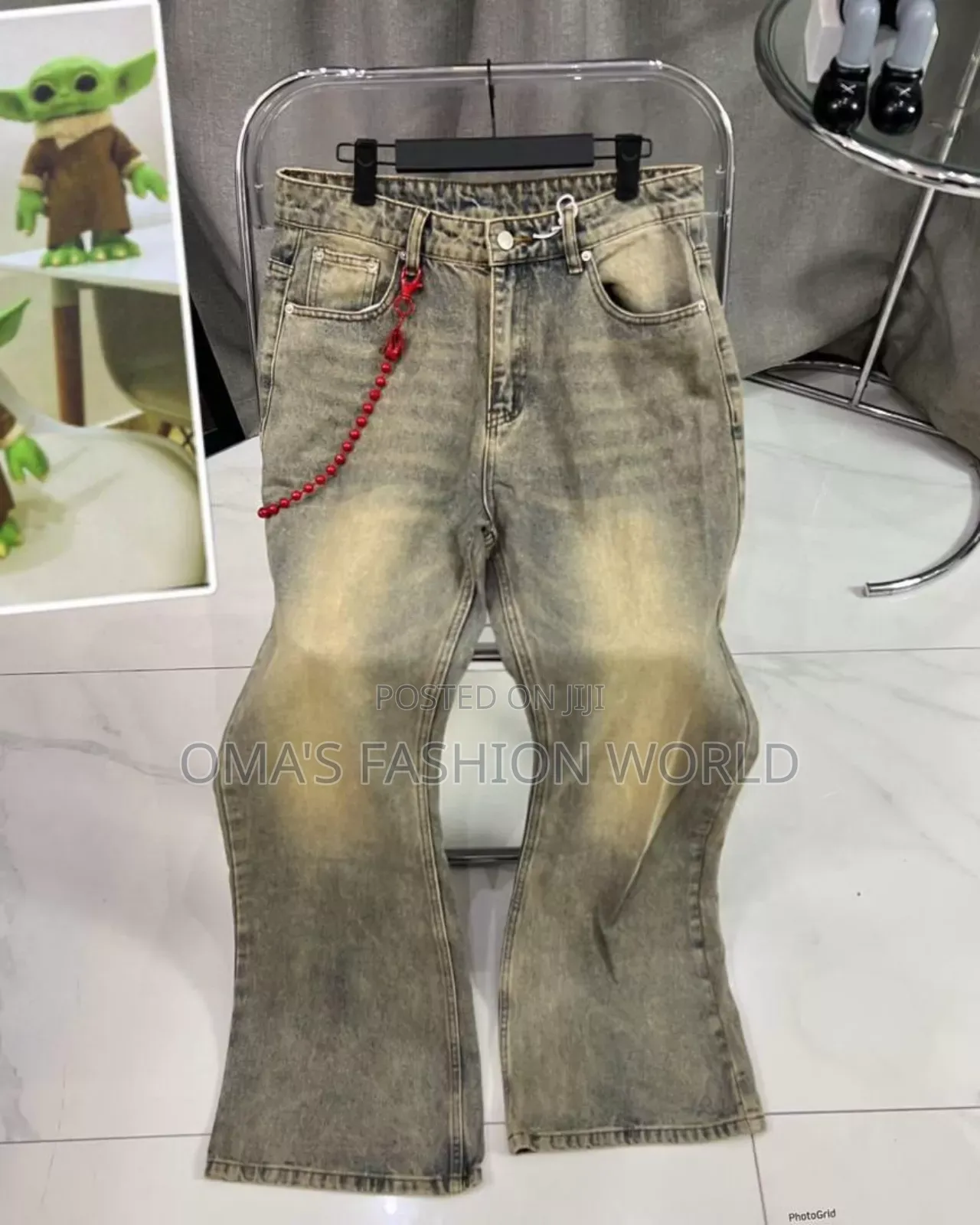 *_Icon Luxury Baggy Jeans  Too Hardd  Not for Kids