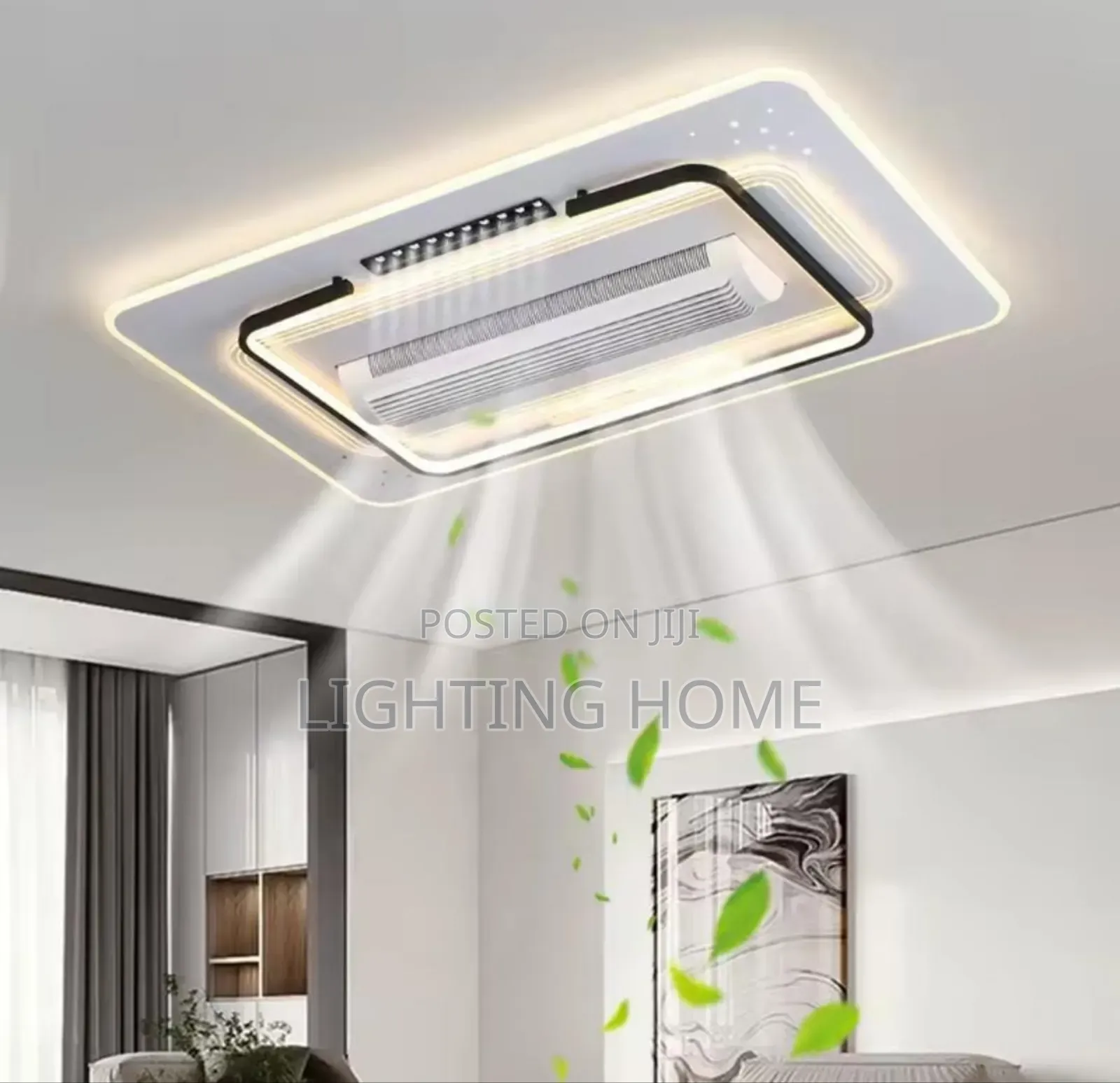 Squared Celling Ac Fan Light