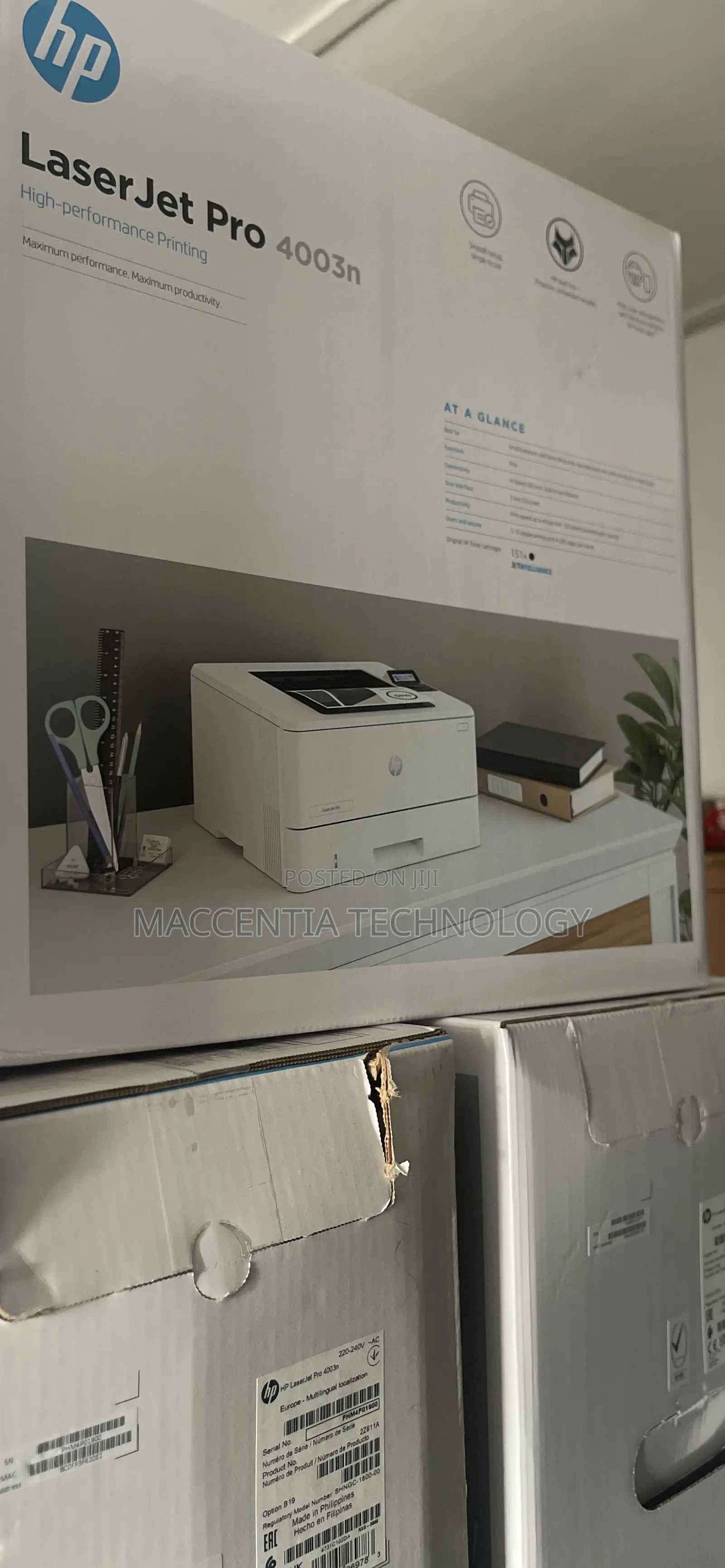 Hp Laserjet Pro 4003n Monochrome Printer