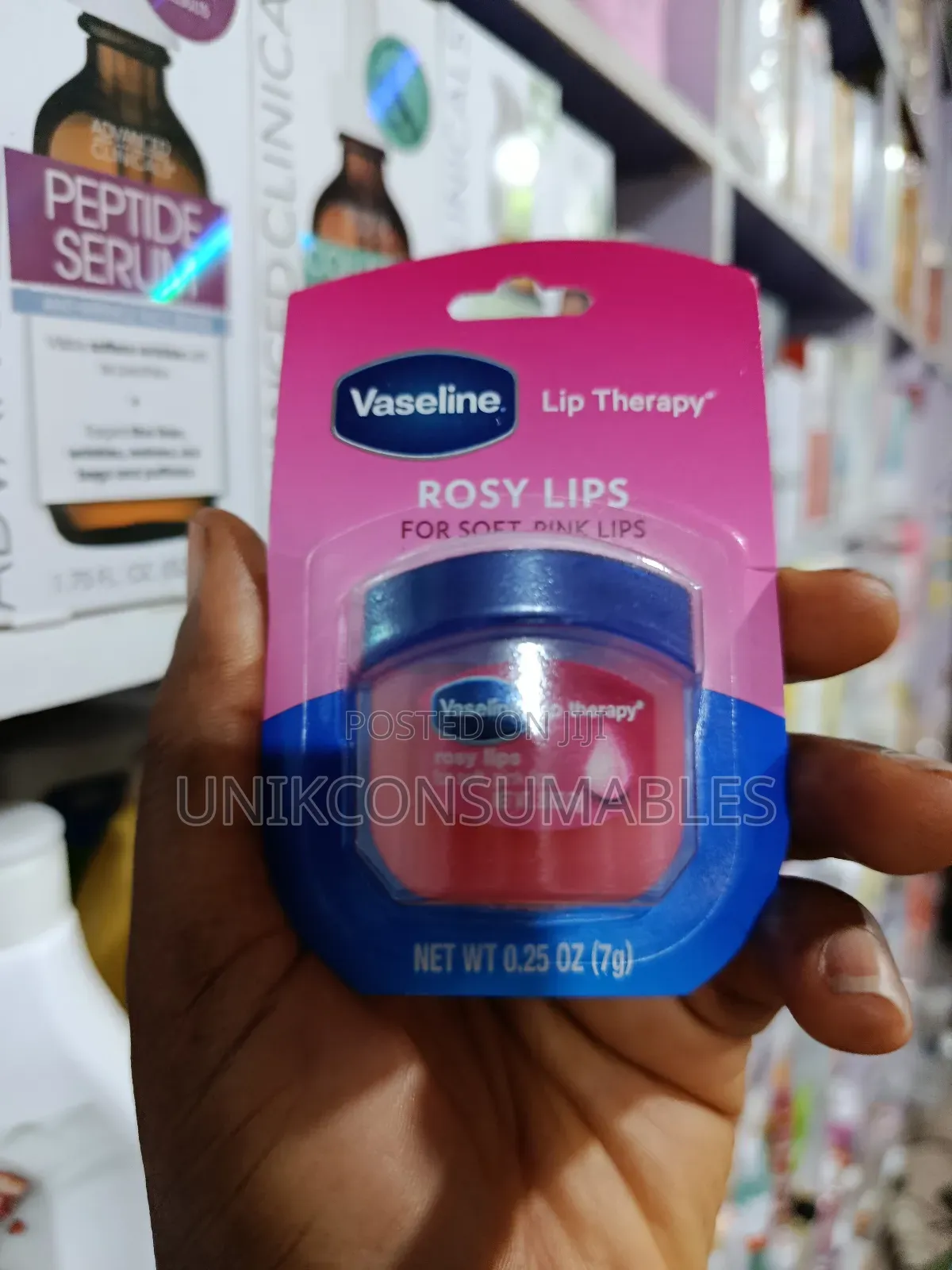 Vaseline Lip Therapy Balm Rosy Lips 7g