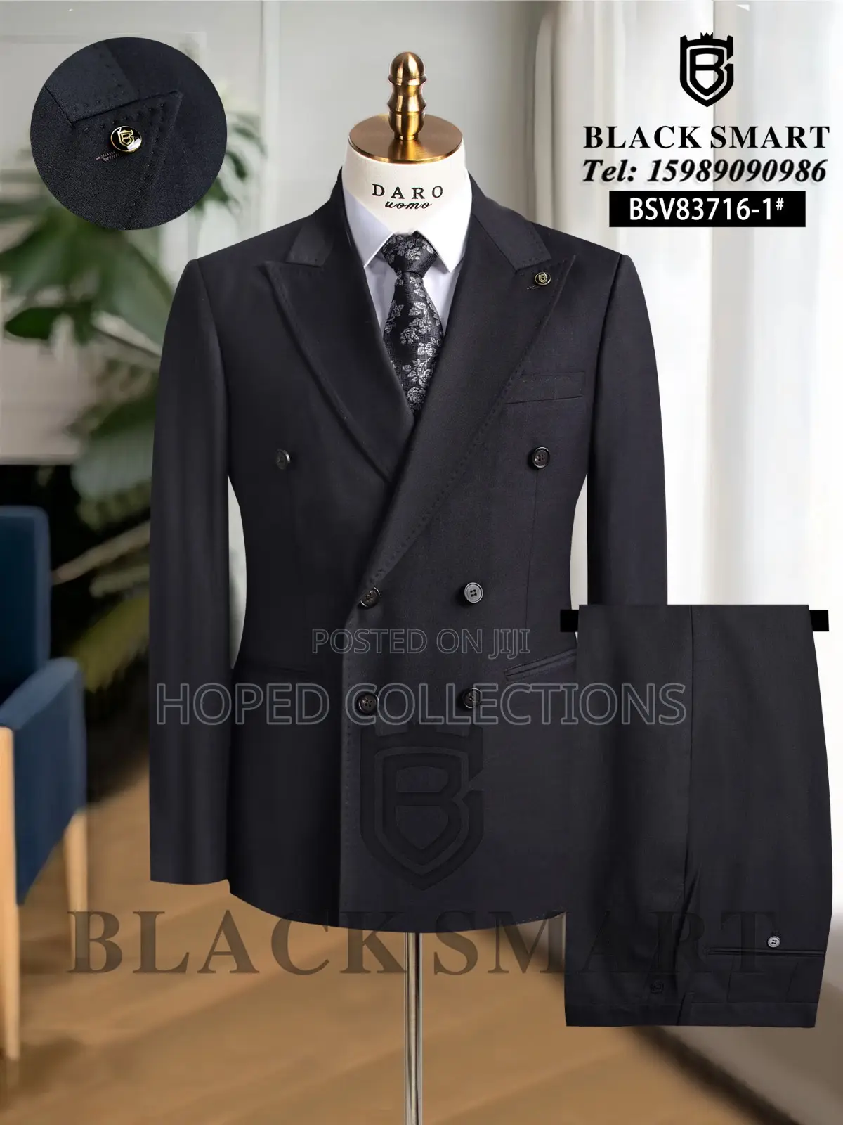 Original Blacksmith Double Breasted Suit