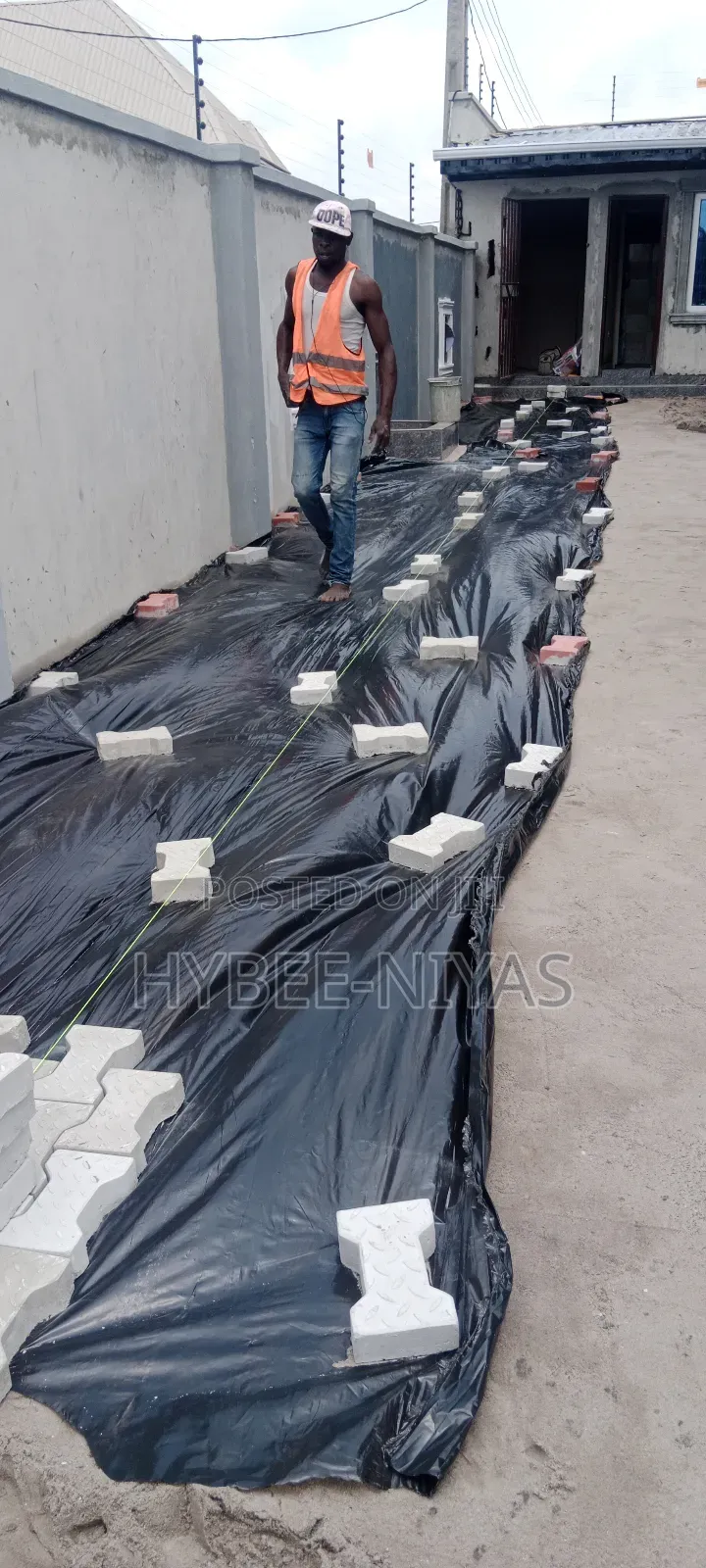 Call for Laying of Paving Stones and Polished