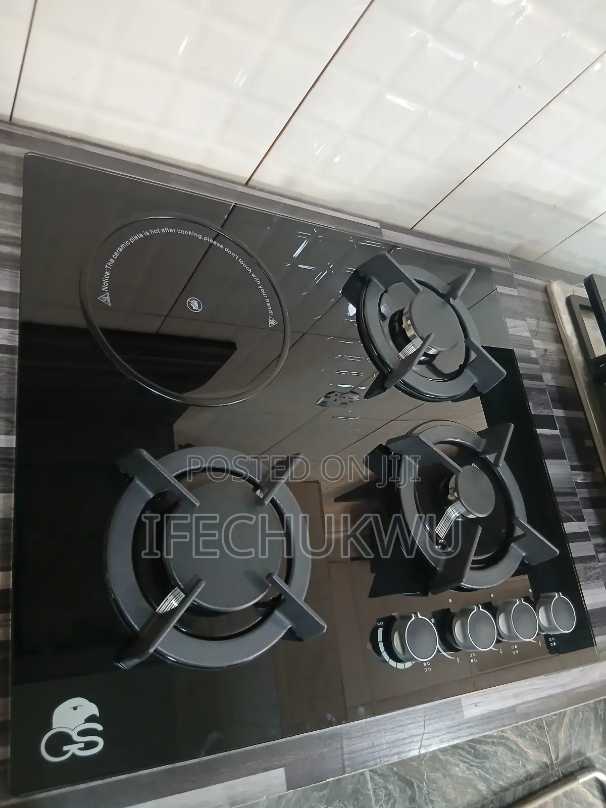 Original High Quality Gs Built-in 3+1 Gas Electric Cooker 60x60cm