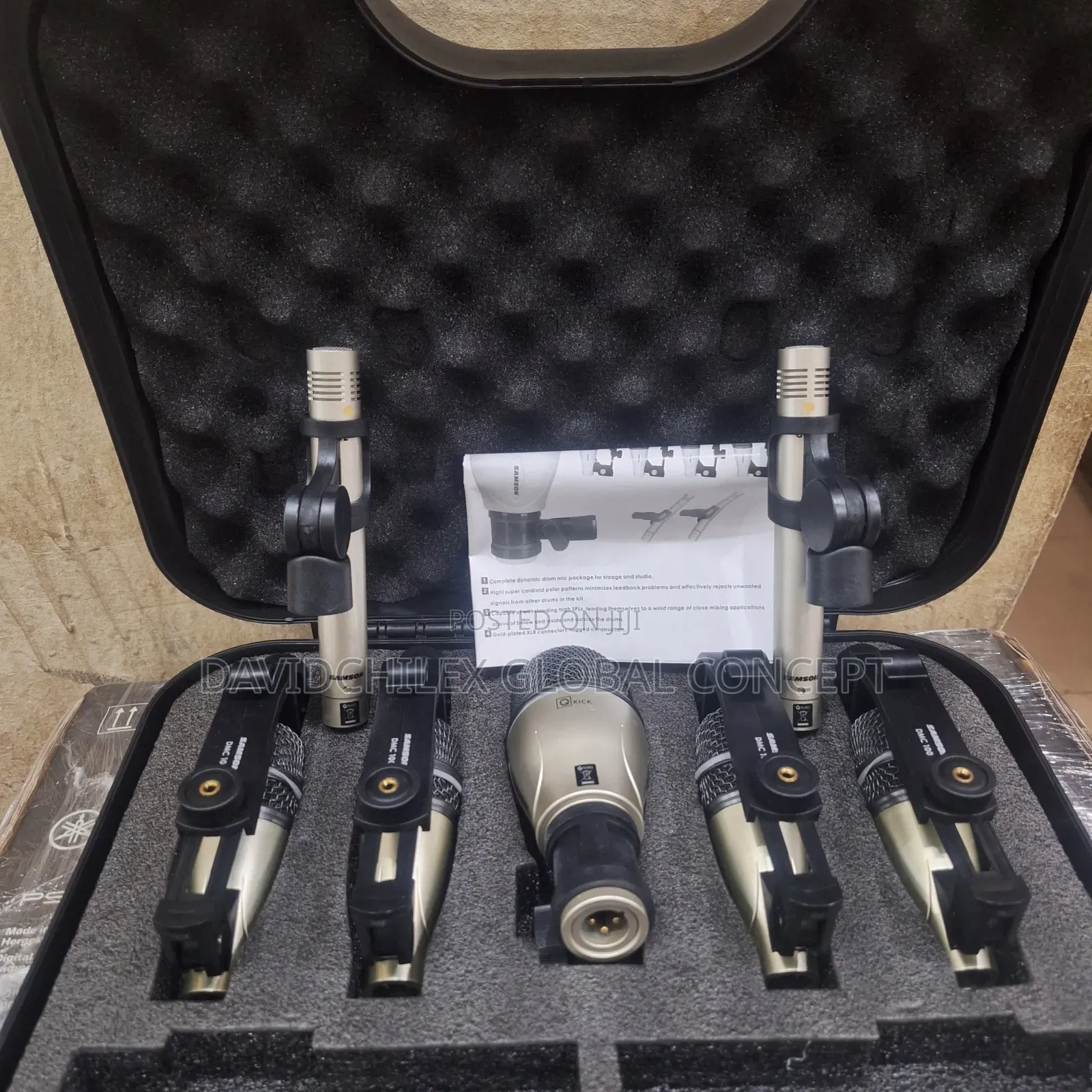 Samson 7pcs Audio-drum Microphone