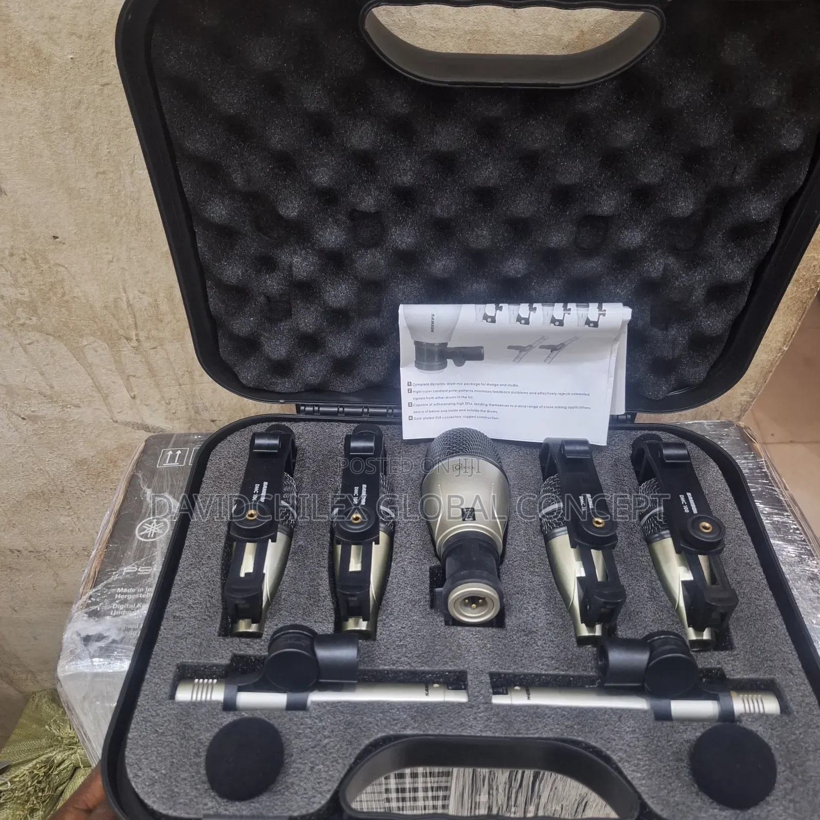 Samson 7pcs Audio-drum Microphone