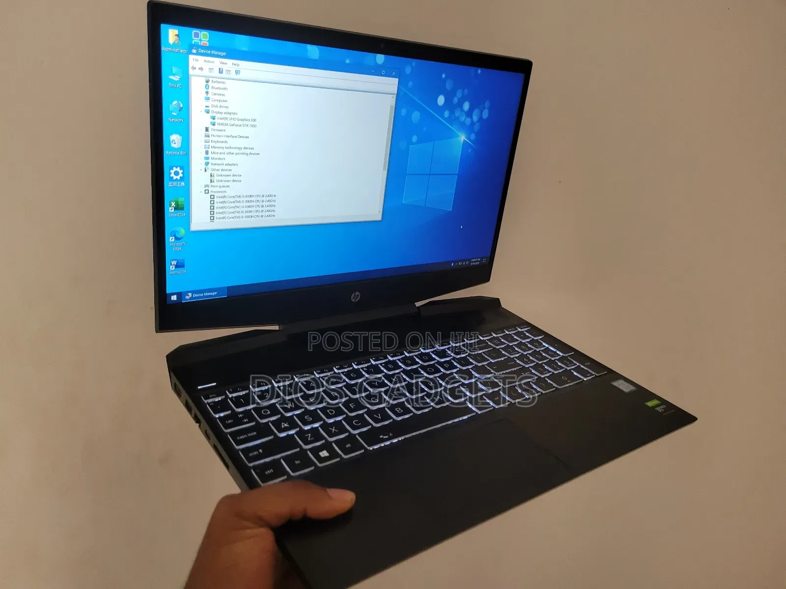 Laptop HP Pavilion Gaming 15 2019 16GB Nvidia SSD 512GB