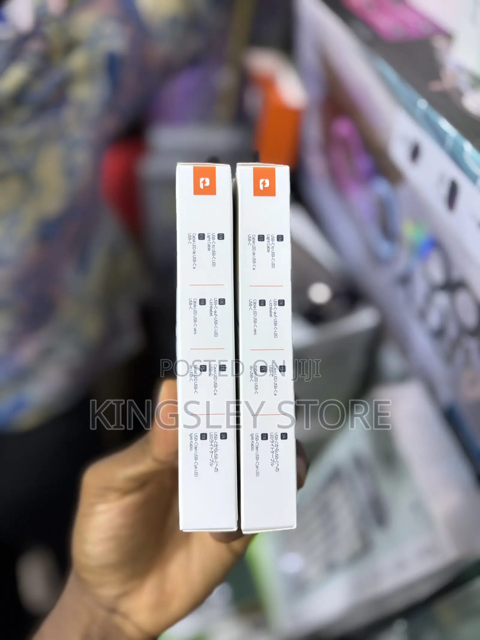 Porodo Usb-c To Usb-c Led Light Cable 60w 3mitters - Grey