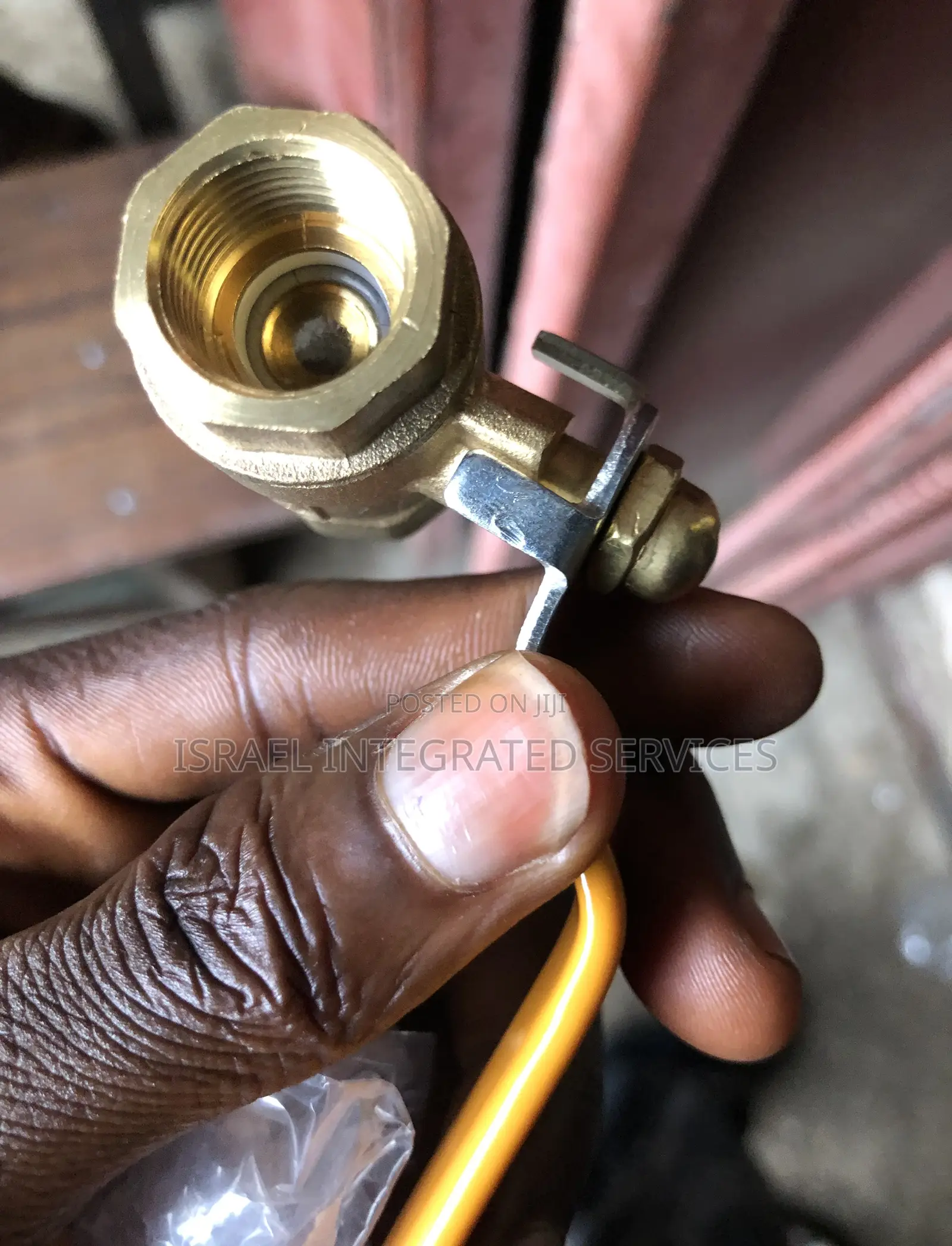Ball Valve (3/8 Inch ) Low Pleasure Bronze Body