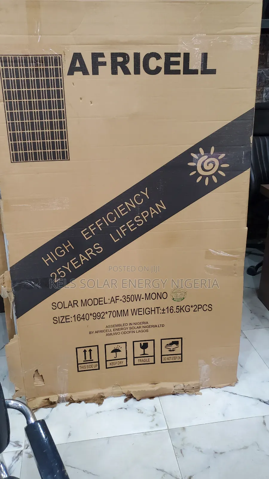 350watts Africell Solar Panel