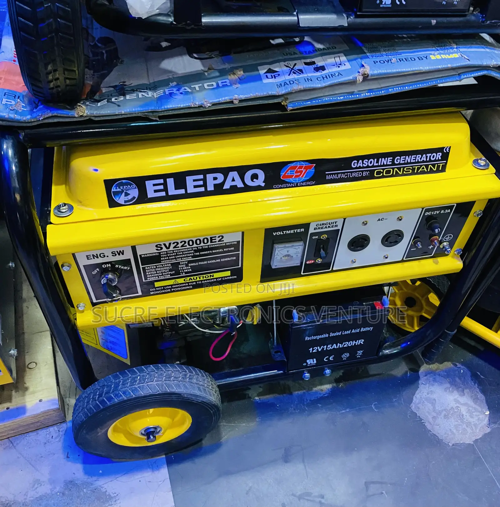 {Elepaq Sv22000e2 10kva Petrol Generator With 1 Year Warranty}