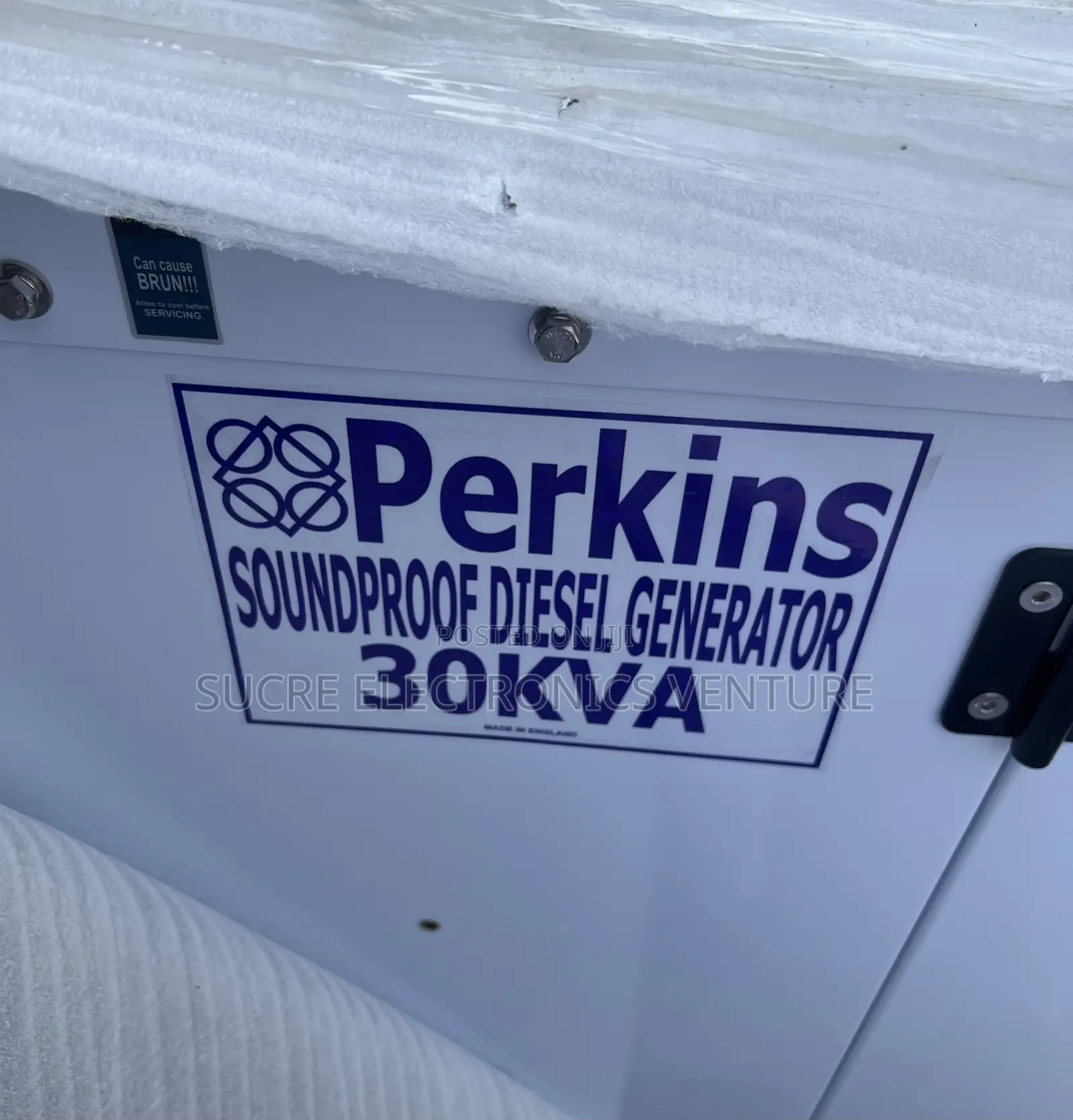 Model Sp-30kva Perkins Diesel Super Silent Generator