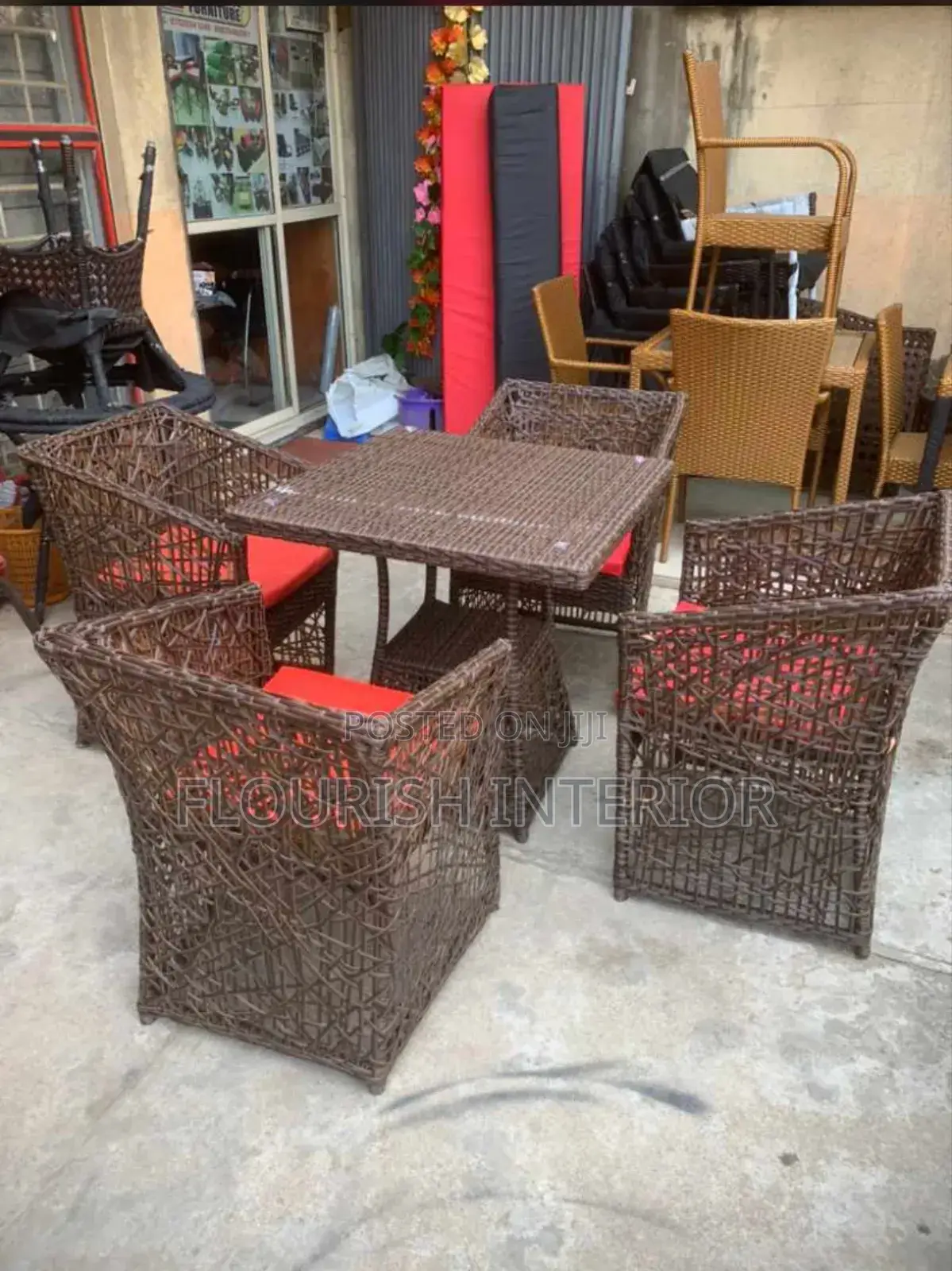 Quality Design Outdoor Rattan Chair Set
