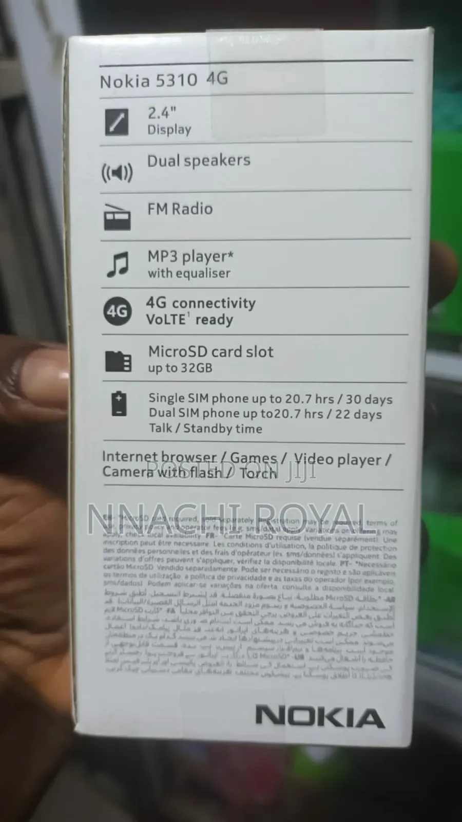 New Nokia 5310 XpressMusic Black