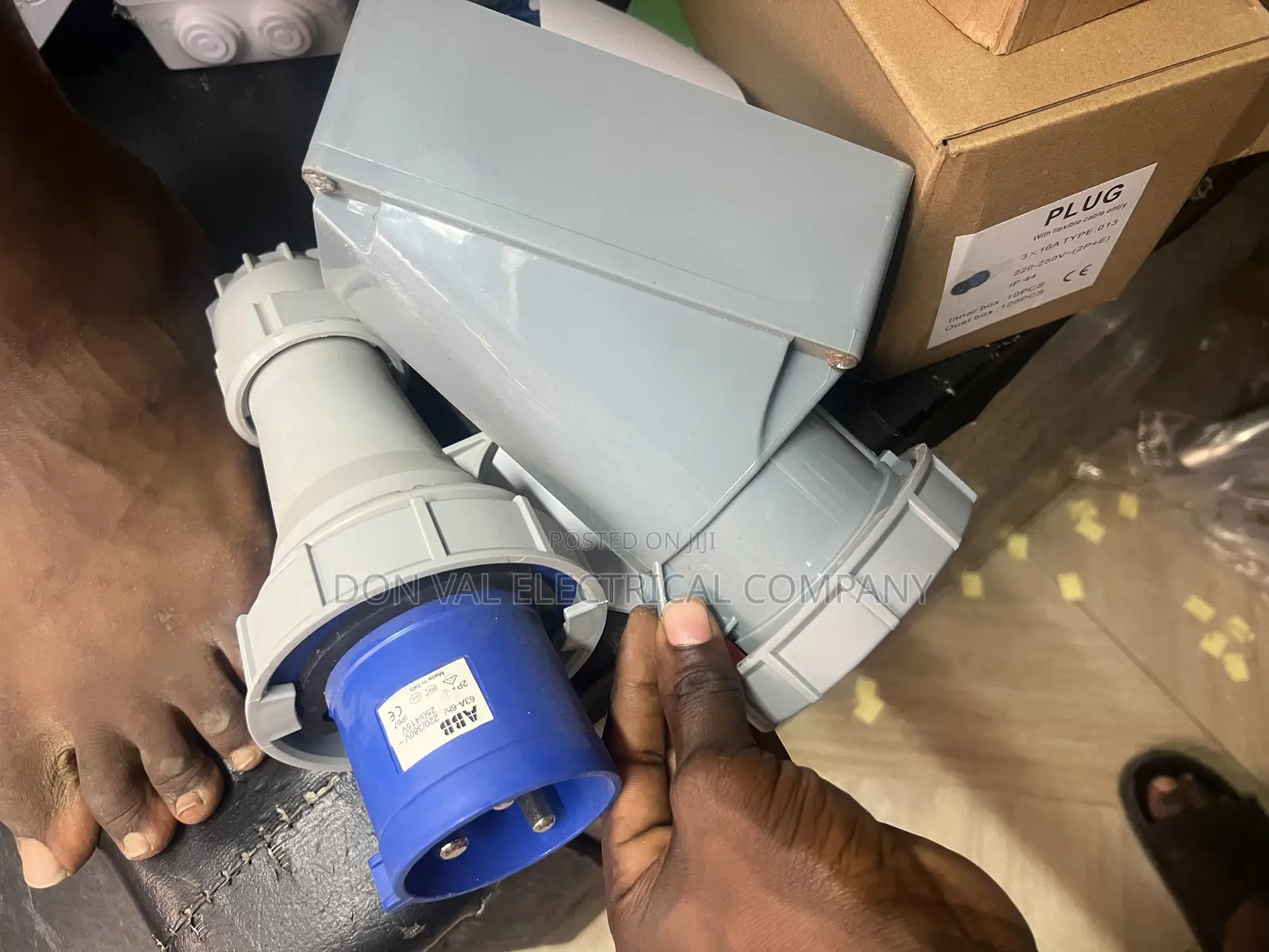 63ampx3pins Abb Industrial Sockets