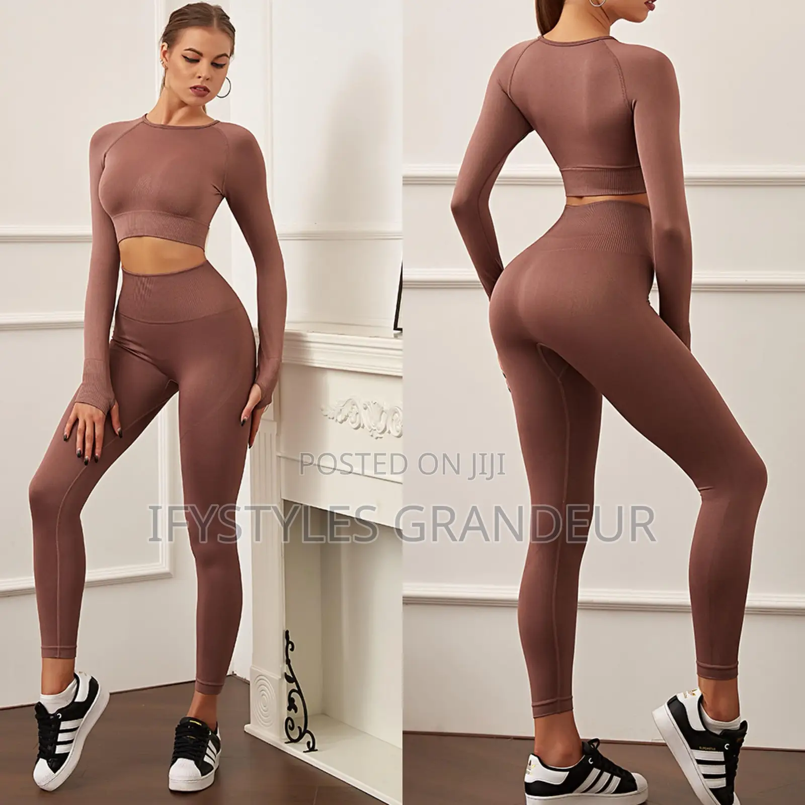 Active Girl High Waist 2 Pieces Set