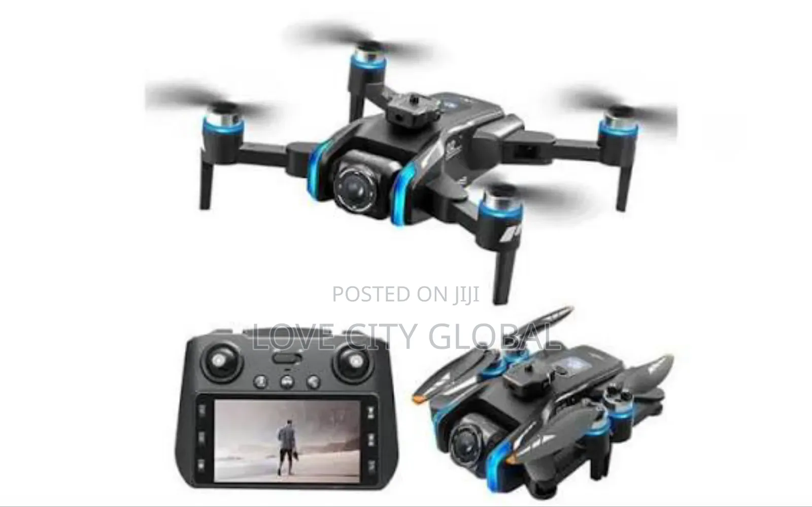 Xt808 Max GPS Screen Display Drone Camera 5g Obstacle Wit 2 Battery