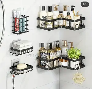 5pcs Set Antitrust Corner Shelf