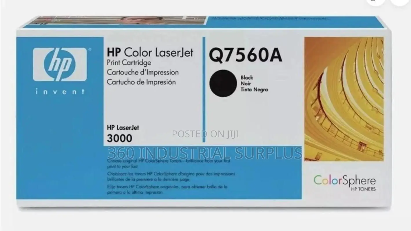 Hp Q7560a 314a Black Toner Print Cartridge for Laserjet 2700 / 3000