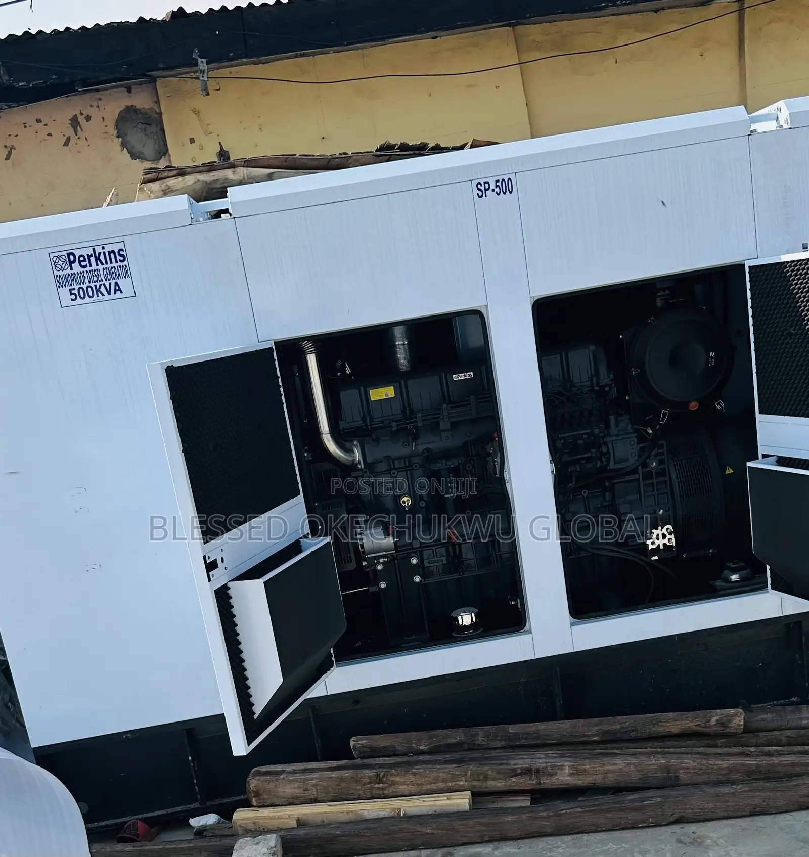 500kva Perkins Soundproof Generator Stamford