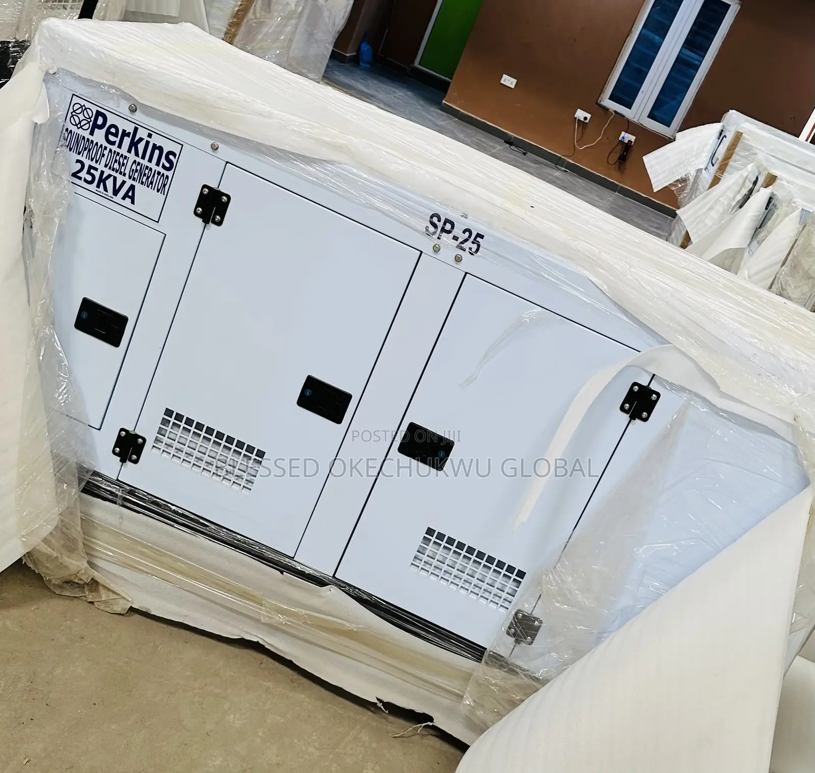 25kva Perkins Soundproof Generator With 2year Warranty