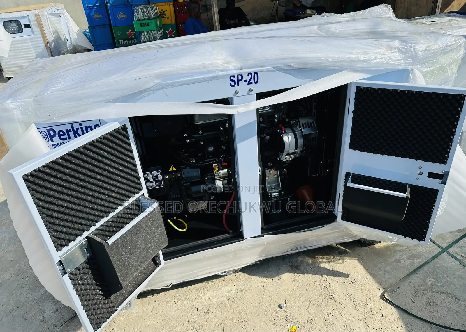 20kva Perkins Soundproof Generator With 2year Warranty