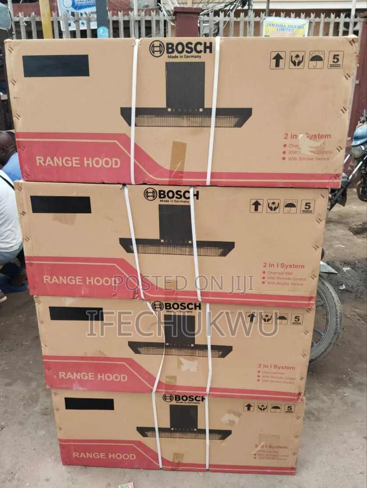 Original Bosch 60x90cm Automatic Inverter Range Hood Smart Control