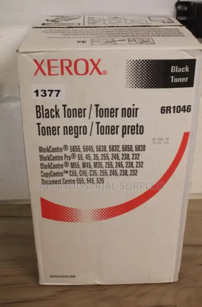 Original Xerox 6r1046 Toner 1 Waste Black