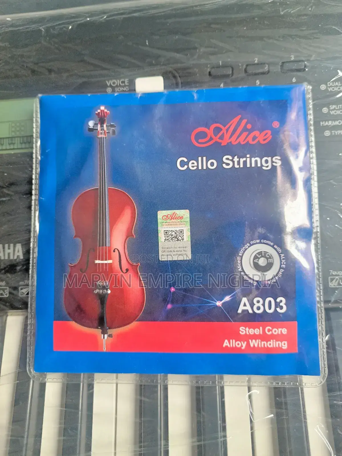 Alice Premium A803 Cello Strings a-1st, D-2nd, G-3rd, and C-4th