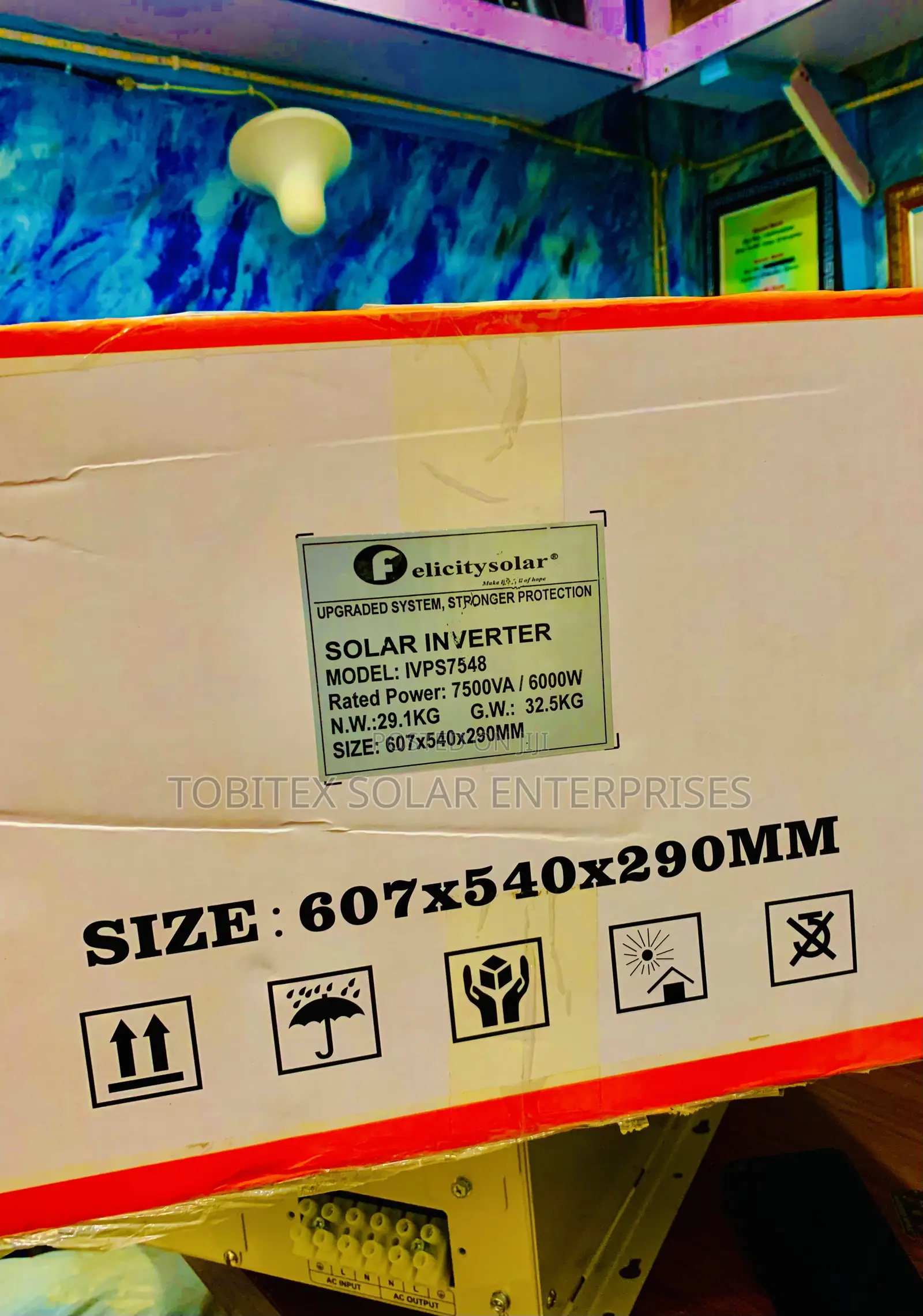 7.5kva Felicity Solar Energy Inverter Upgraded System