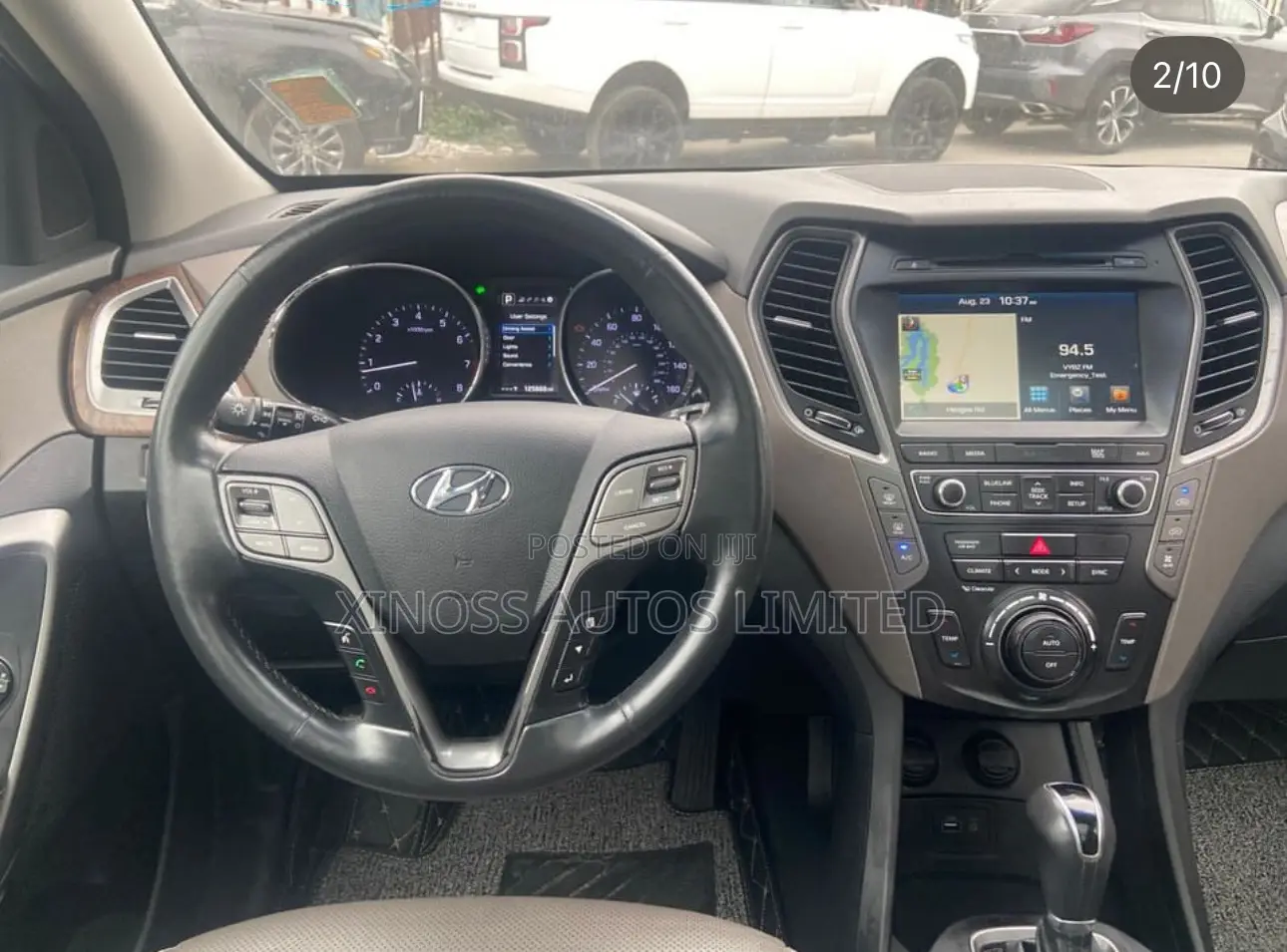 Hyundai Santa Fe Limited AWD 2017 White