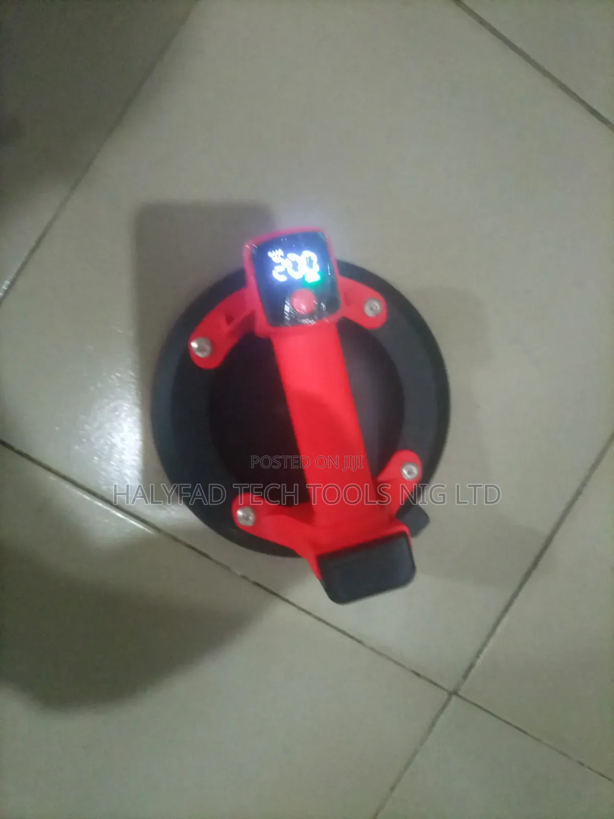 8" Electric Vacuum Suction Tile and Glass Lifter and Carrier