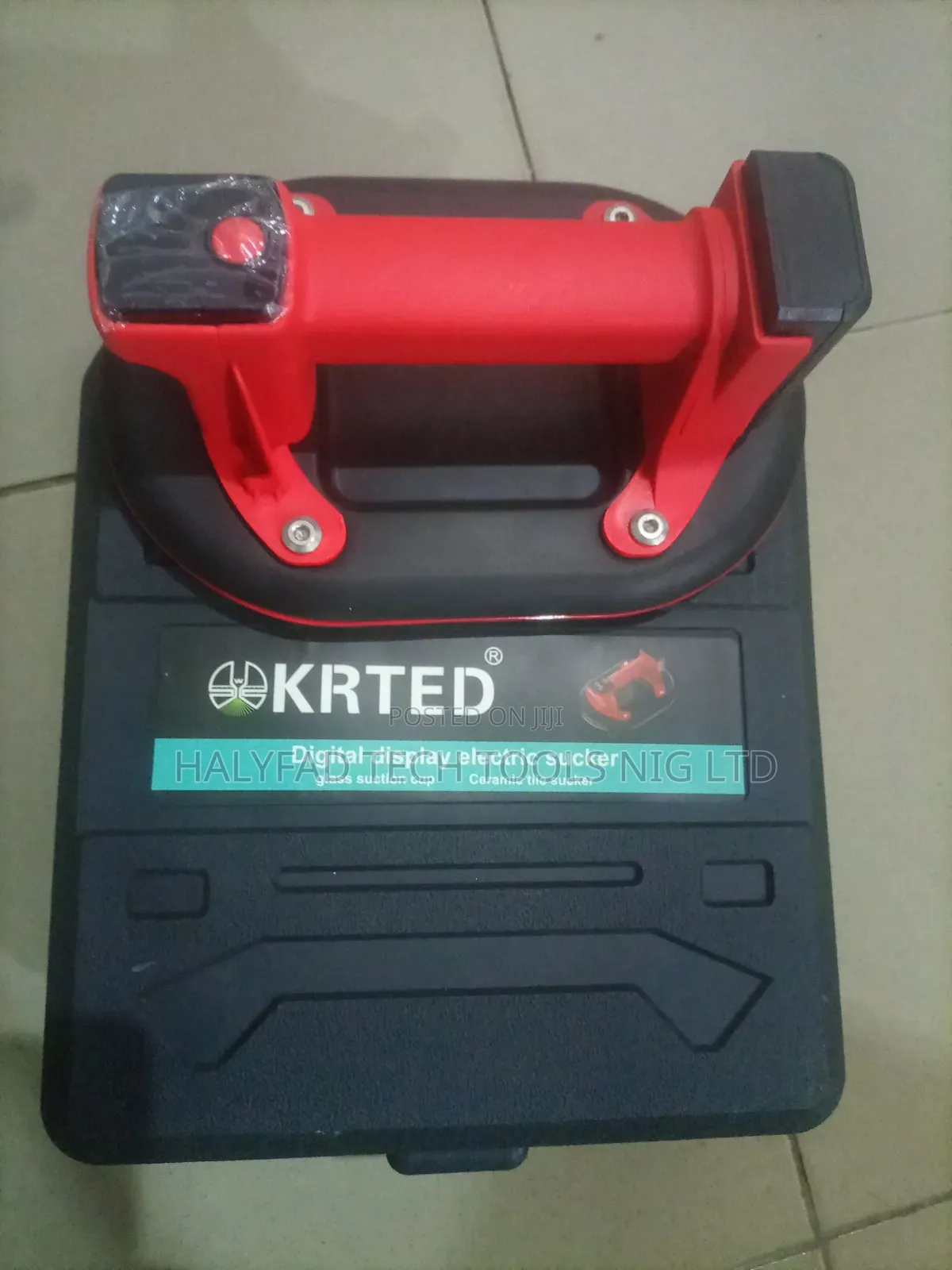 10" Electric Vacuum Suction Tile and Glass Lifter and Carrier