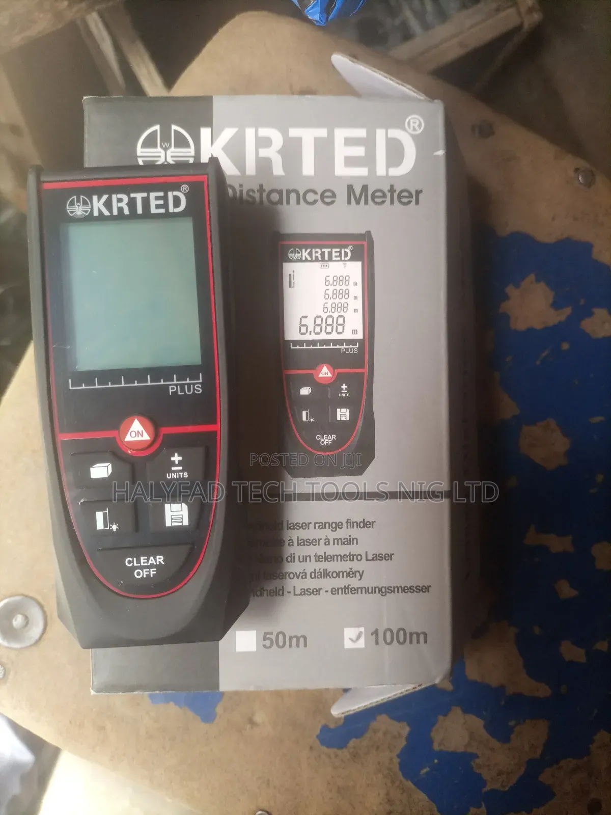 100 Meters Laser Tape