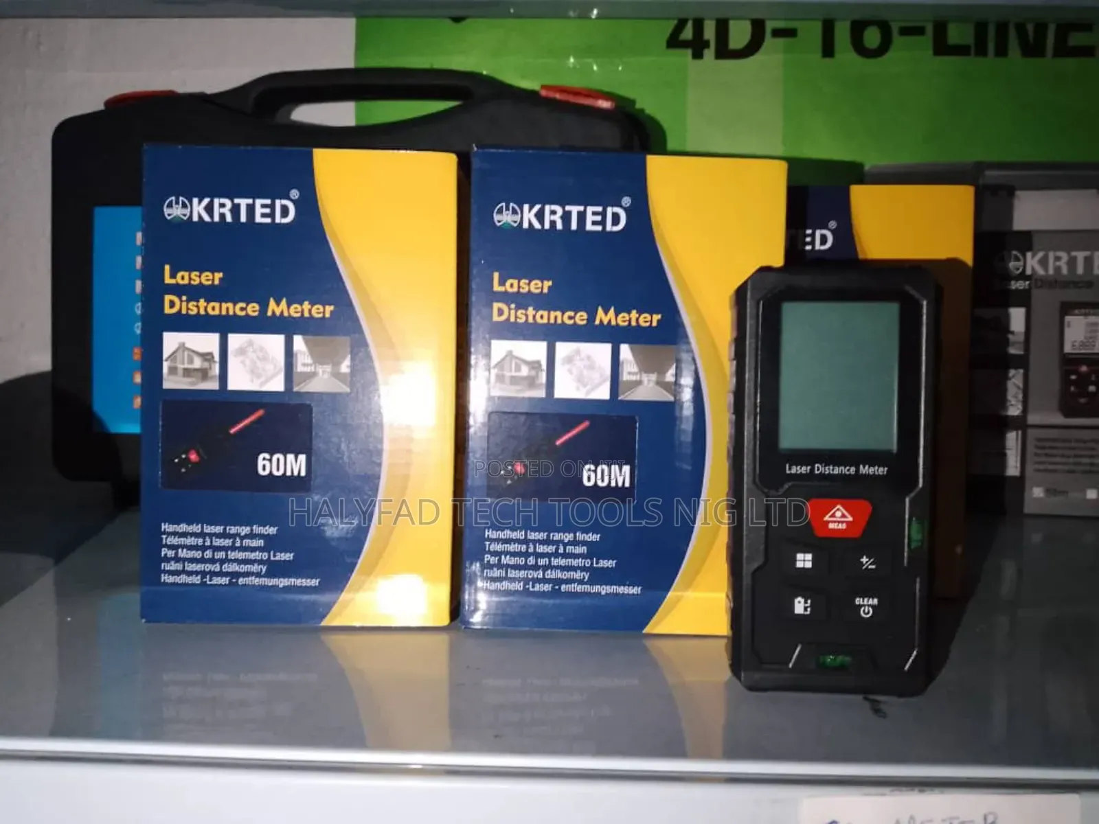 100 Meters Laser Tape