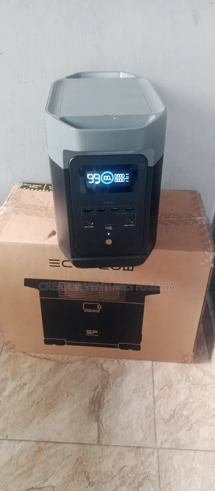 Ecoflow Smart Solar Generator,Delta 2 1800w,Lithium Battery,Free Panel