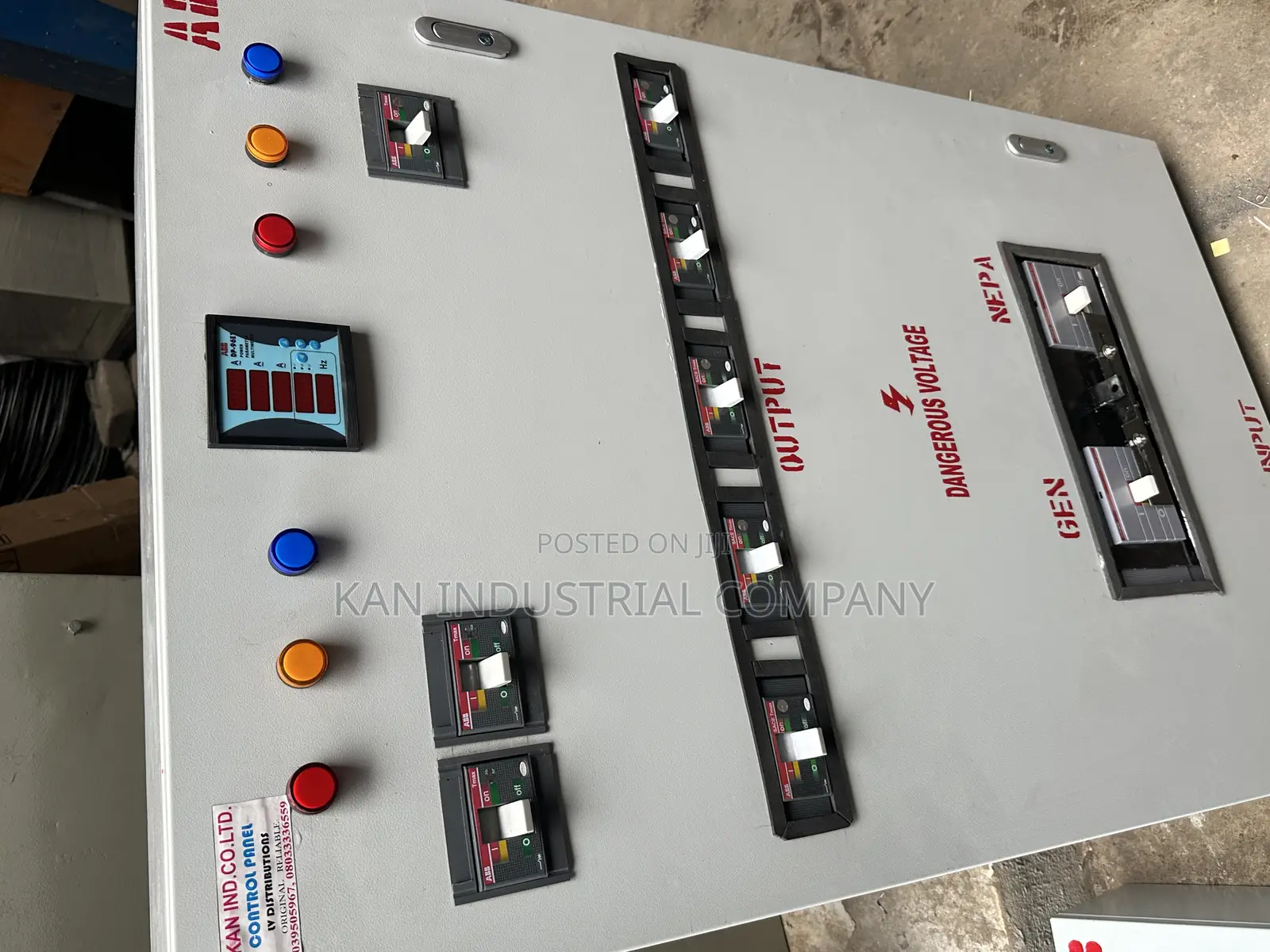 400amps Nepa And Generator With 250amps 5pcs And 100amps 3pcs Output