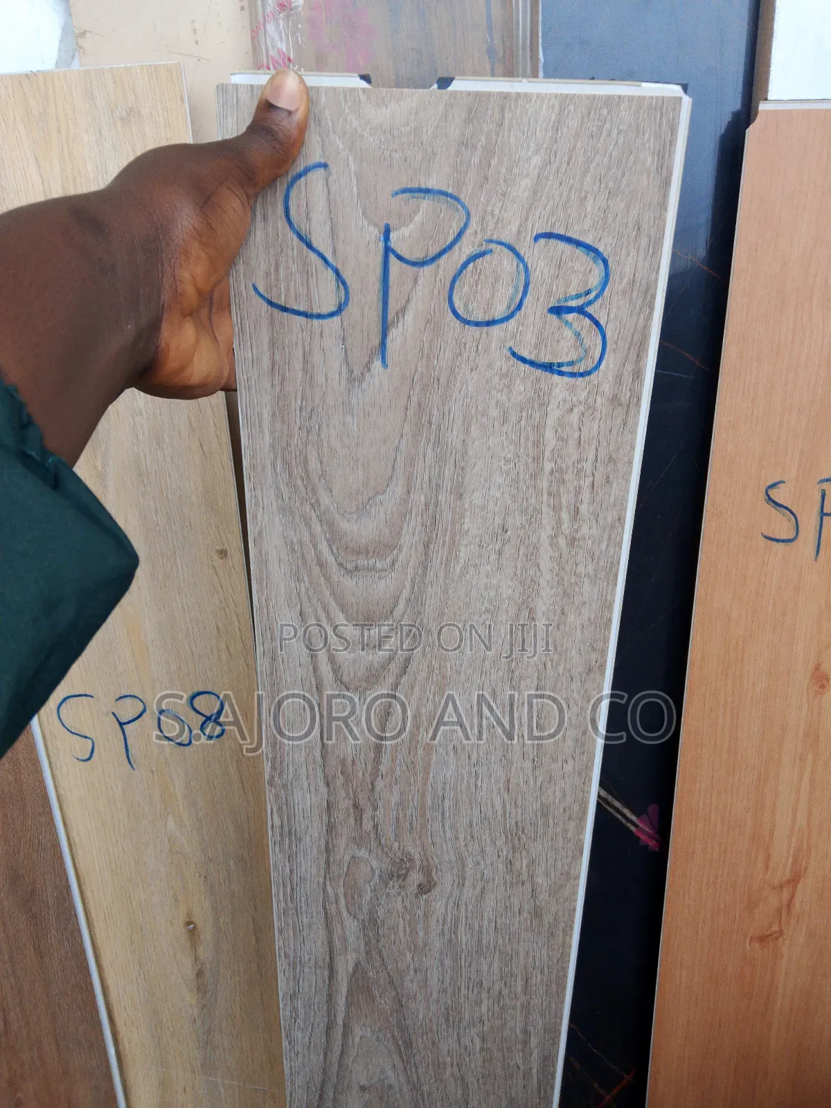 SPC Floor Tiles (Water Resistant) Price Is Per Square Meter