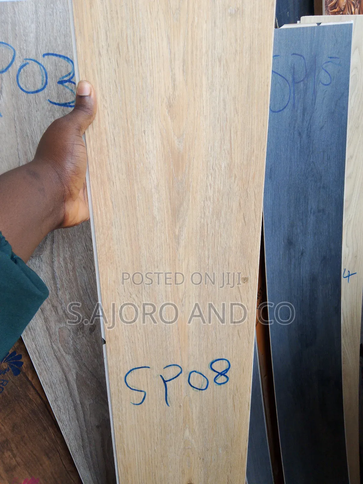 SPC Floor Tiles (Water Resistant) Price Is Per Square Meter