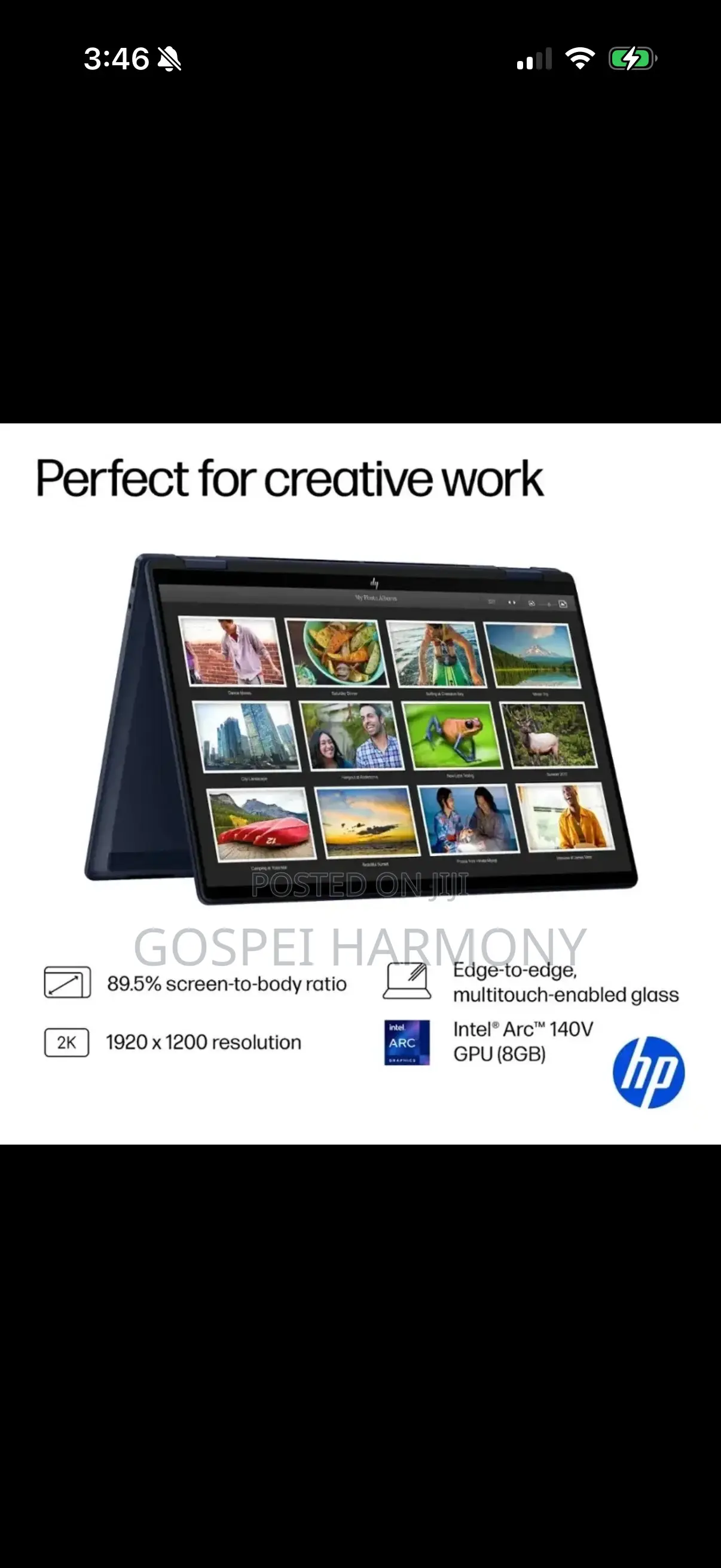 New Laptop HP OmniBook X Flip 14" 16GB Intel Core Ultra 7 SSD 1T