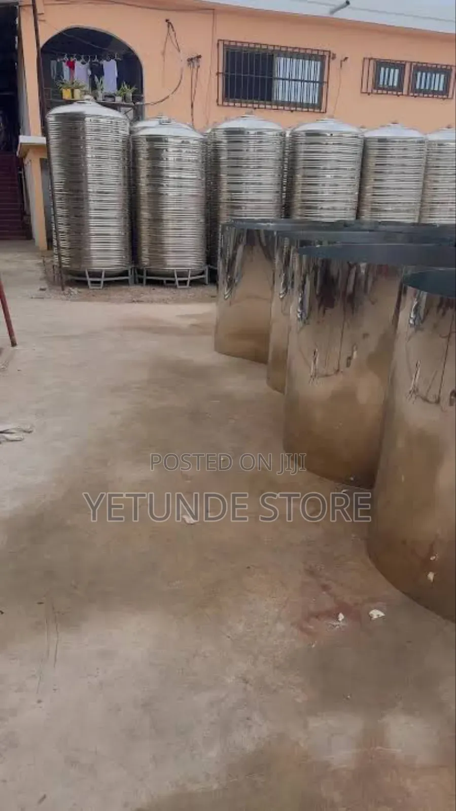 Lightweight Stainless Steel Water System Tank
