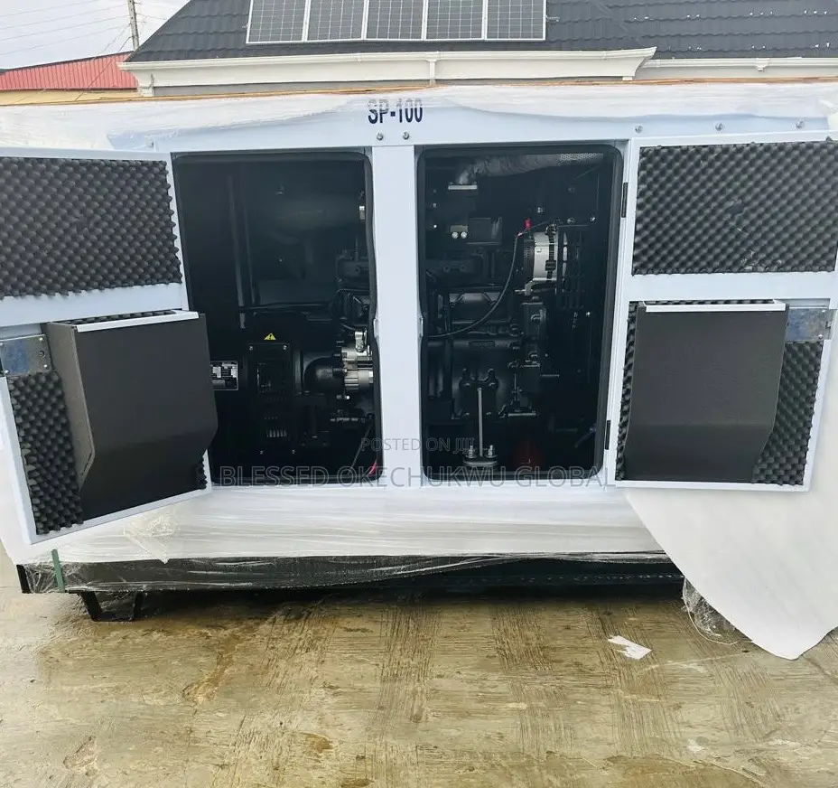 100kva Perkins Soundproof Generator With 2year Warranty