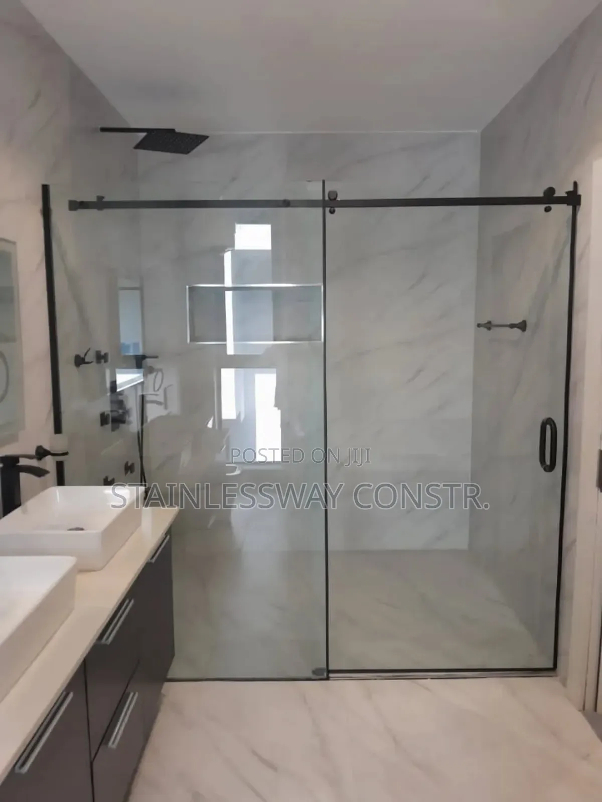 Shower Glass Show Cubicle Grim