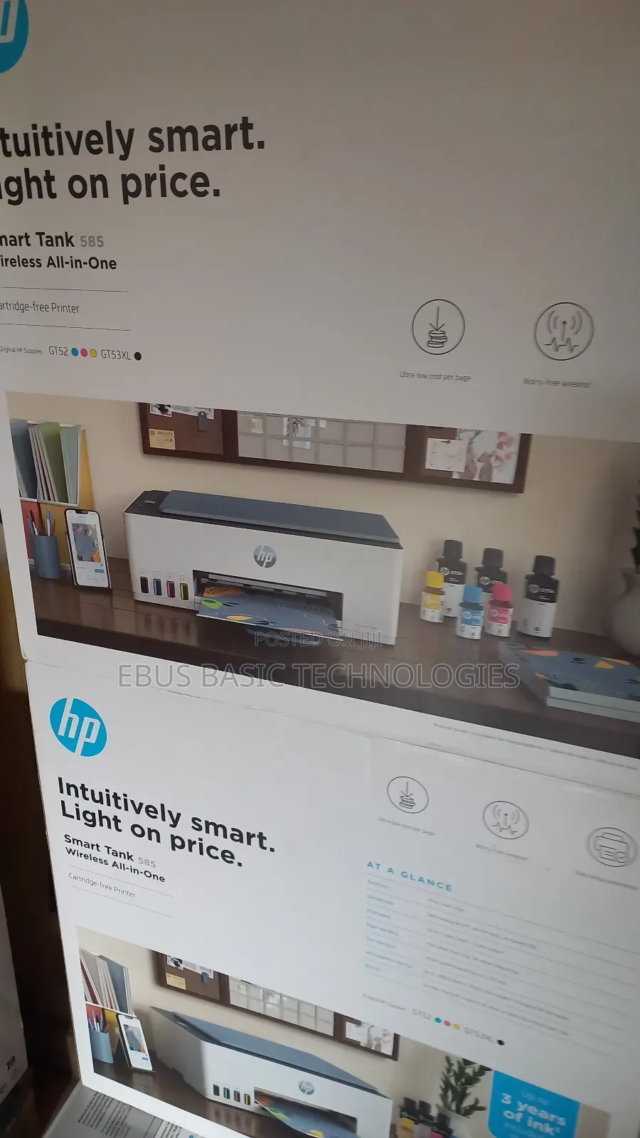 Hp Smart Tank 585 All-in-One Printer