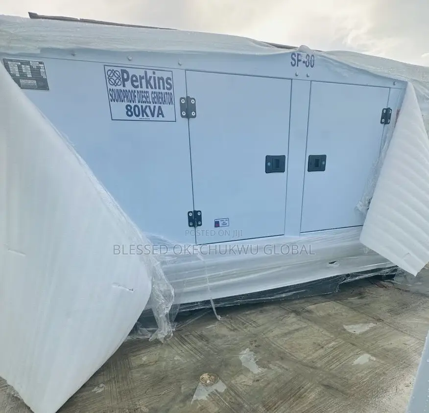 80kva Perkins Soundproof Generator With 2year Warranty