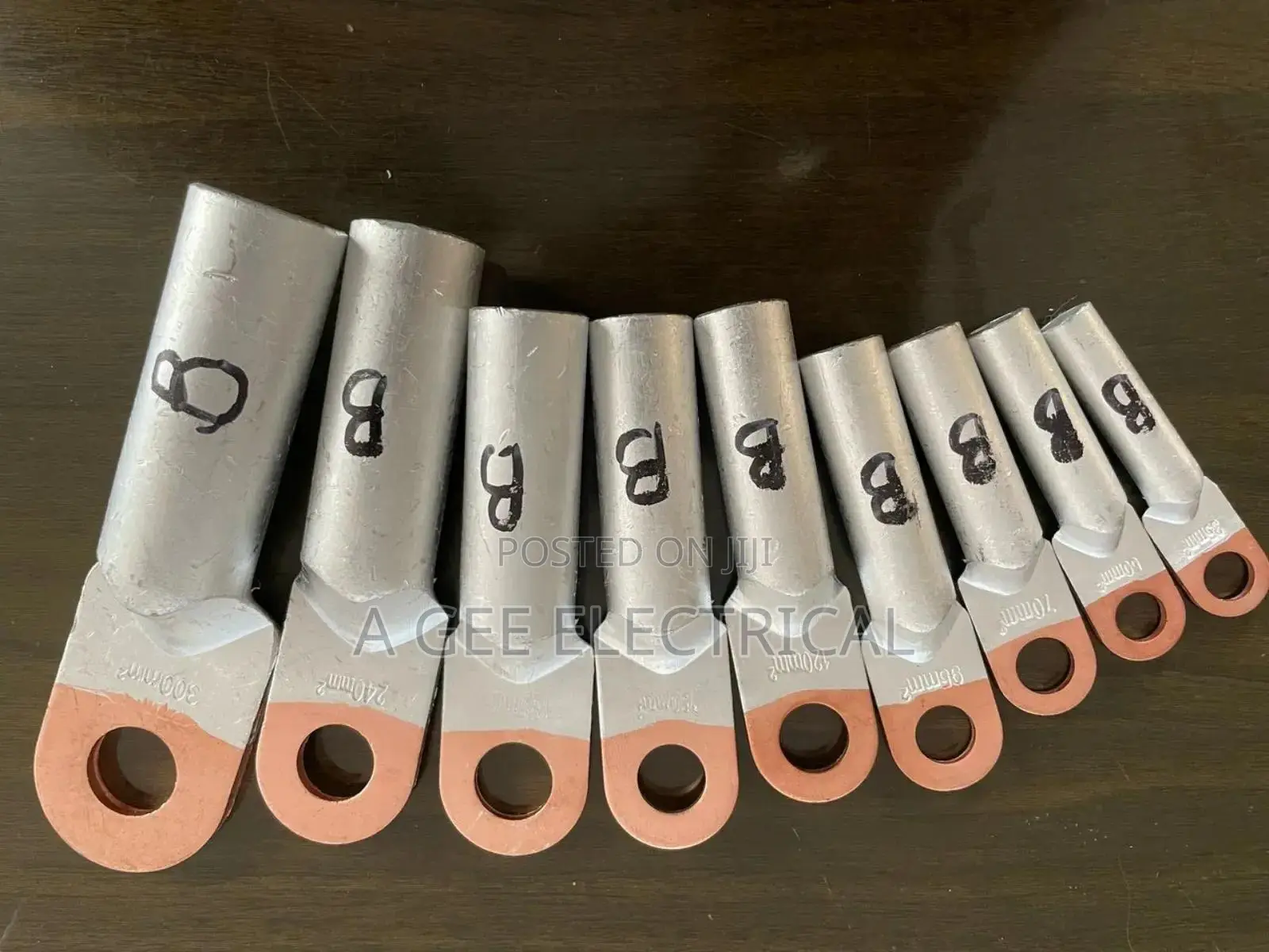 Aluminum to Copper Cable Lugs